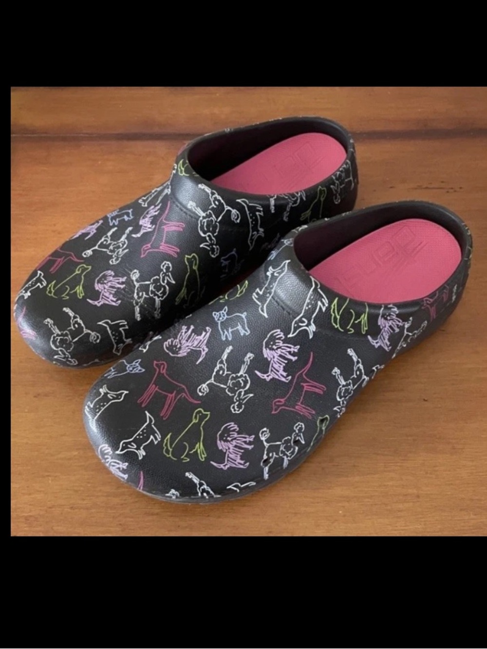 Dansko Kane Women’s Clogs Rubber Molded Blackc Dogs Euro Sz 41 (US Sz 10.5/11)
